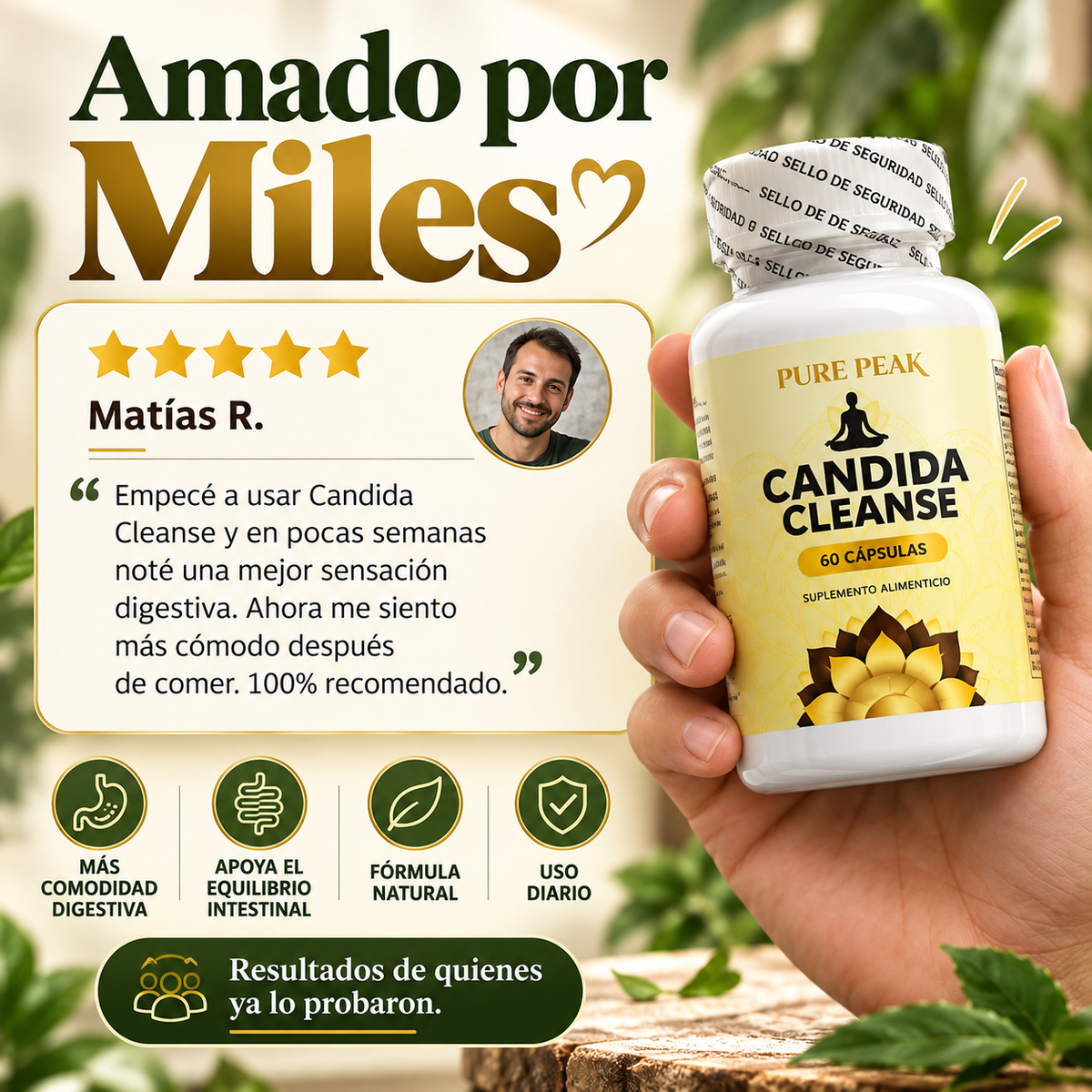 Candida Cleanse — Desinflama tu Vientre y Recupera tu Energía, Naturalmente