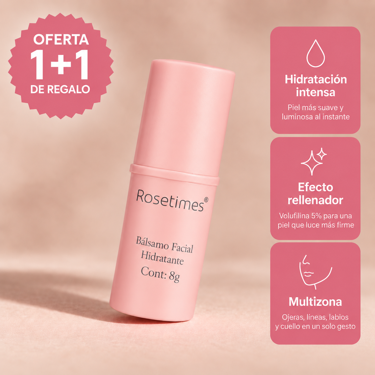 Hidratante Antiarrugas Venora — Bálsamo Facial