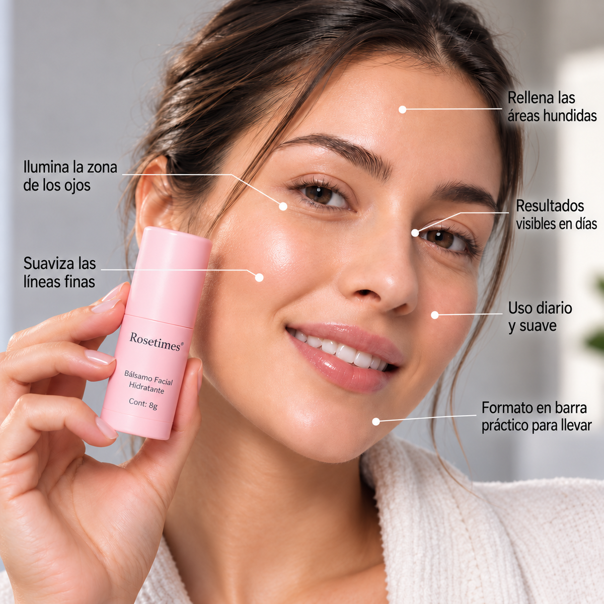 Hidratante Antiarrugas Venora — Bálsamo Facial