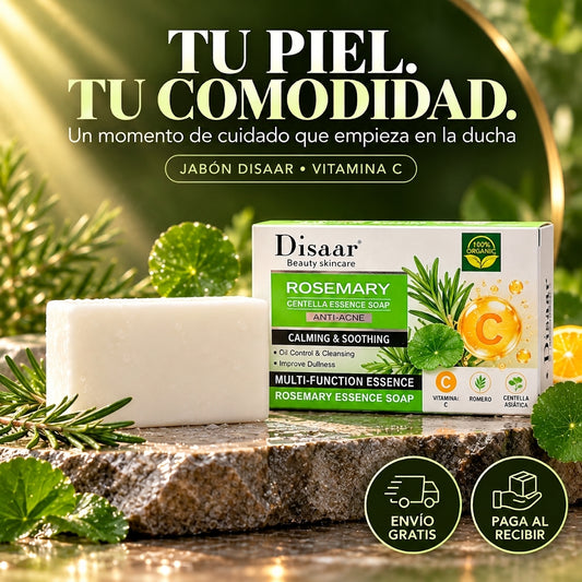 Disaar® | Jabón Aclarador de Manchas e Imperfecciones