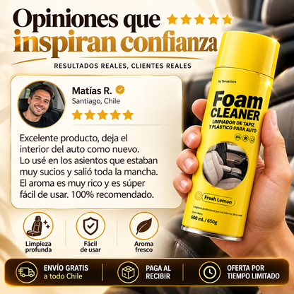 2x1 Foam Cleaner™ - Eliminador de Manchas Rebeldes