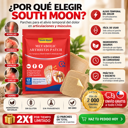 Artivex® – Parches para Alivio de Dolor Articular | Pack 3×1 – 36 Unidades