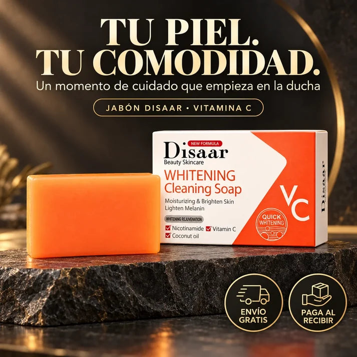 Disaar® | Jabón Aclarador de Manchas e Imperfecciones